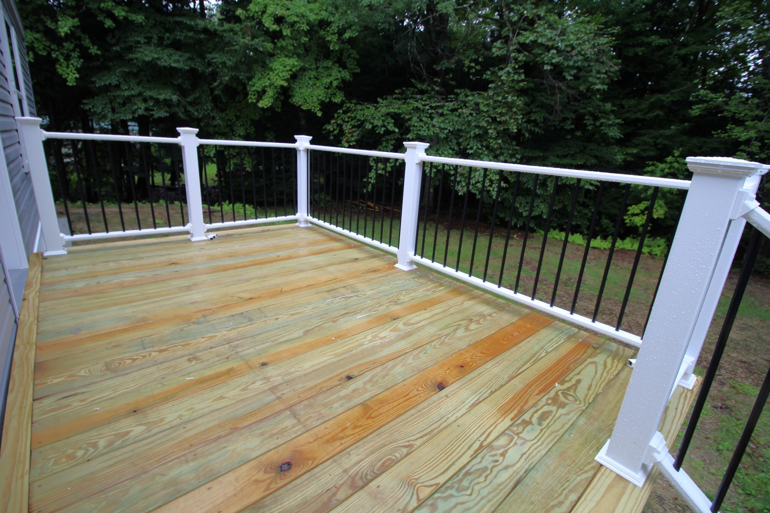 39 Fire Rd DC-1 Mount Vernon, ME 04352 - Photo 22 of 28 22. Back Deck