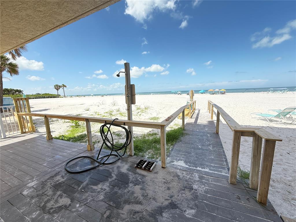 13440 Gulf Lane, Unit 202 Madeira Beach, FL 33708 - Photo 28 of 41 a view of an outdoor space and porch