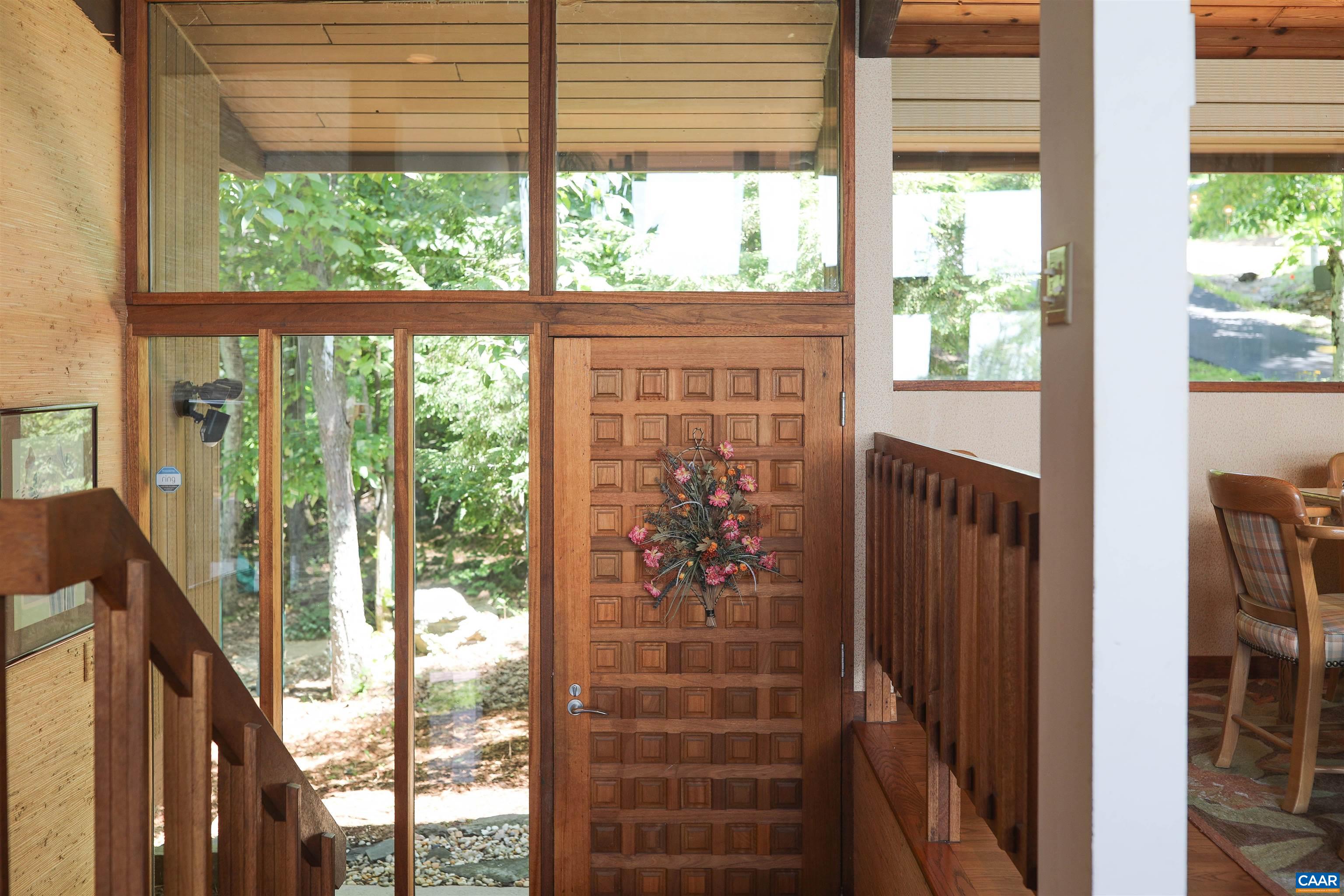 383 Cedar Drive Wintergreen, VA 22967 - Photo 6 of 47 a view of a door and a outdoor space