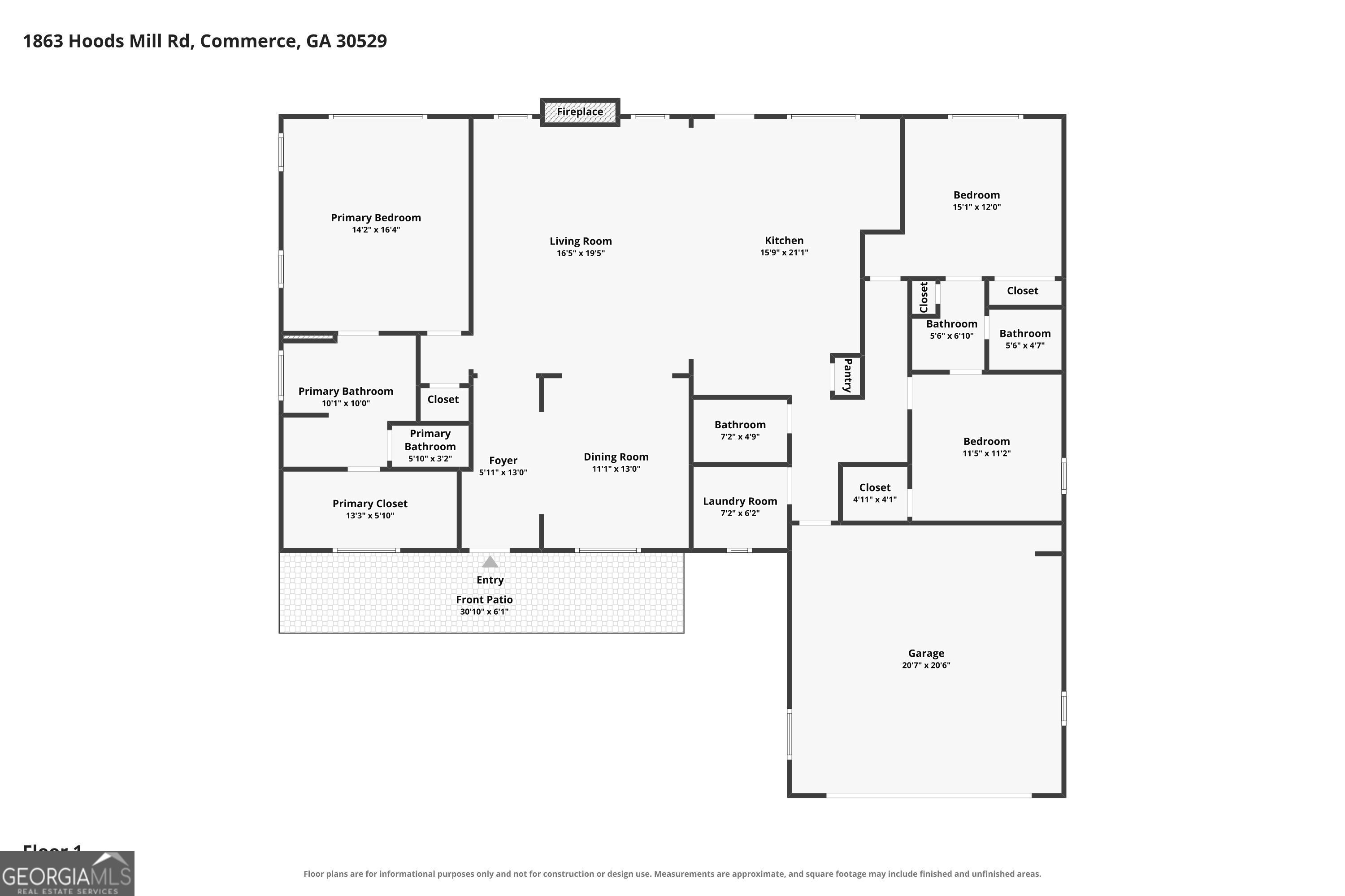 1863 Hoods Mill Road Jefferson, GA 30549 - Photo 65 of 65 Gallery Image 65