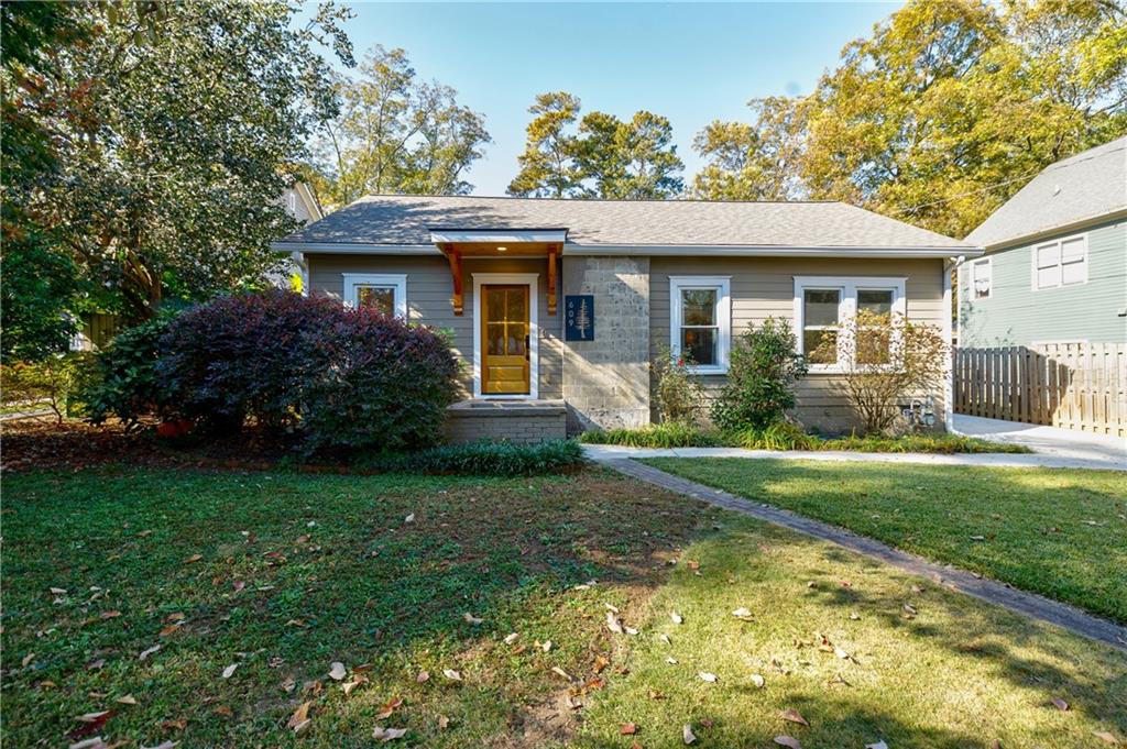 609 Ansley Street Decatur, GA 30030 - Photo 1 of 1 a front view of a house with garden