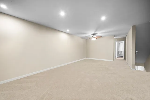 a view of empty room