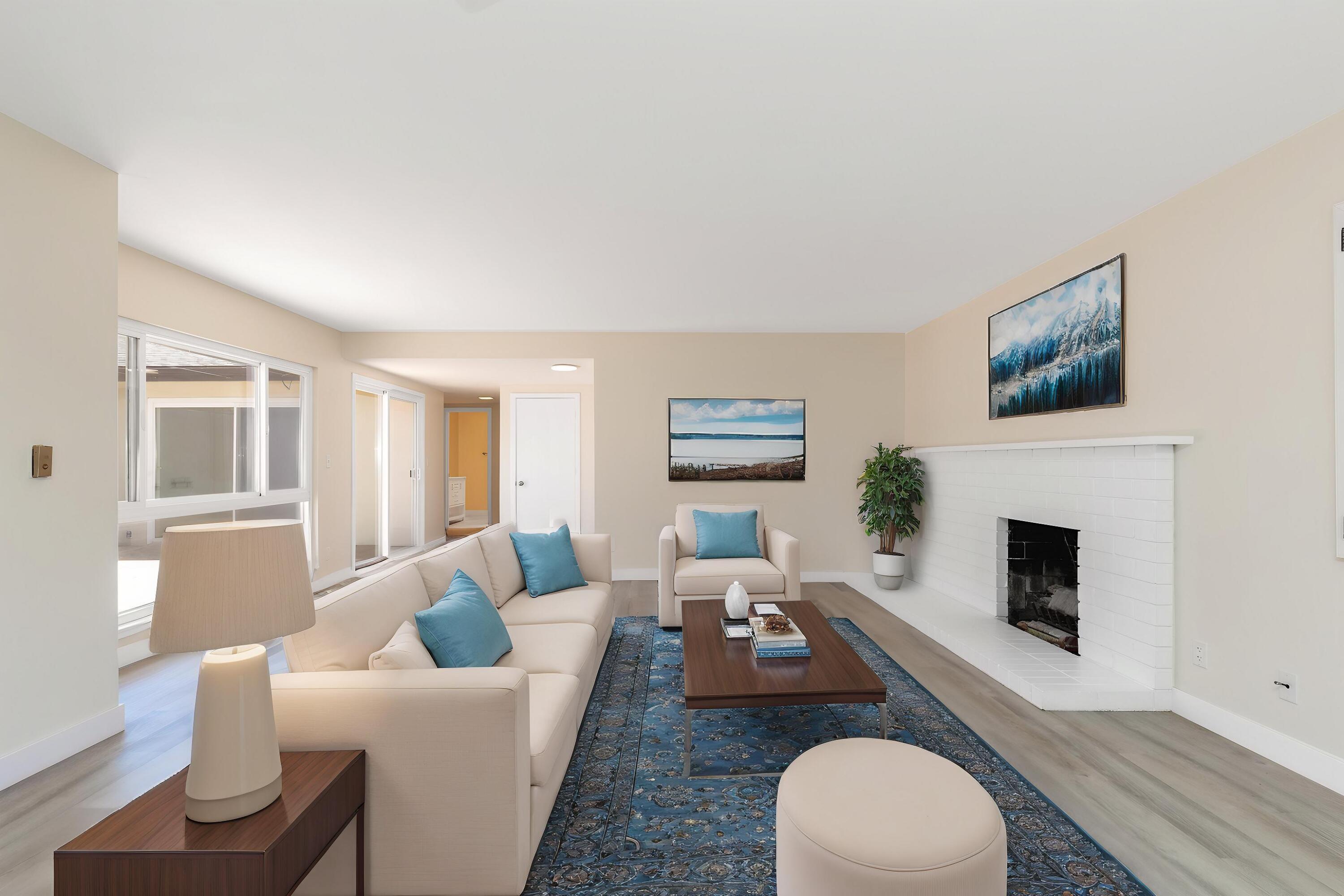 Living Room Virtual Stage