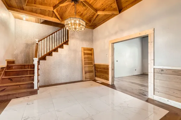 a view of an entryway