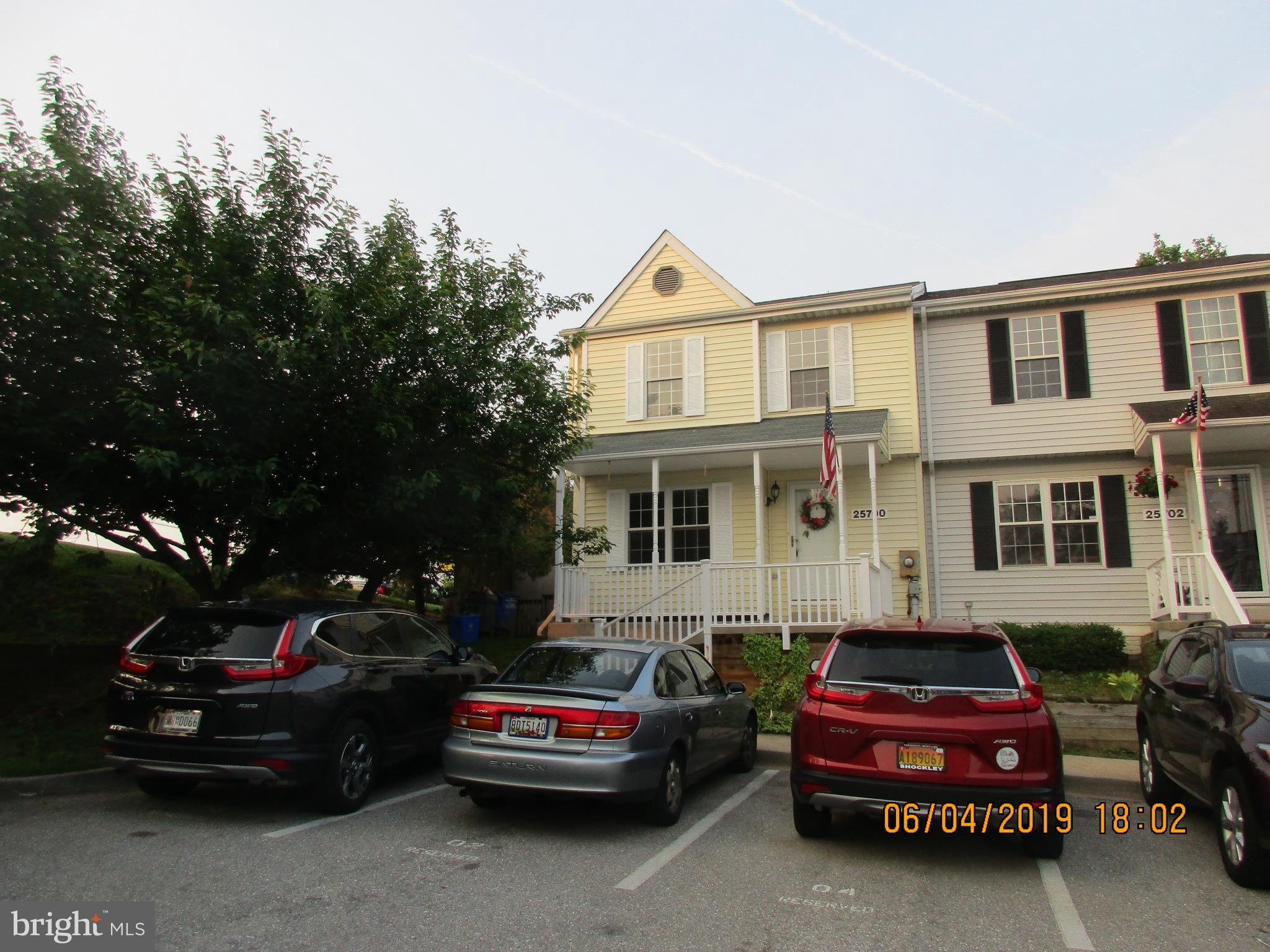 Beautiful End Unit Townhome in sought after area