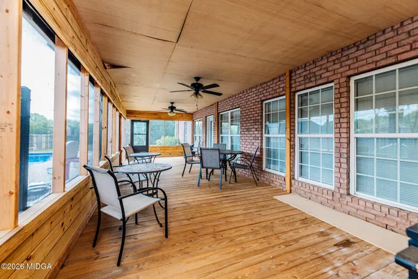 a outdoor space with chairs