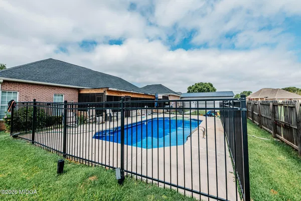 a view of city from balcony