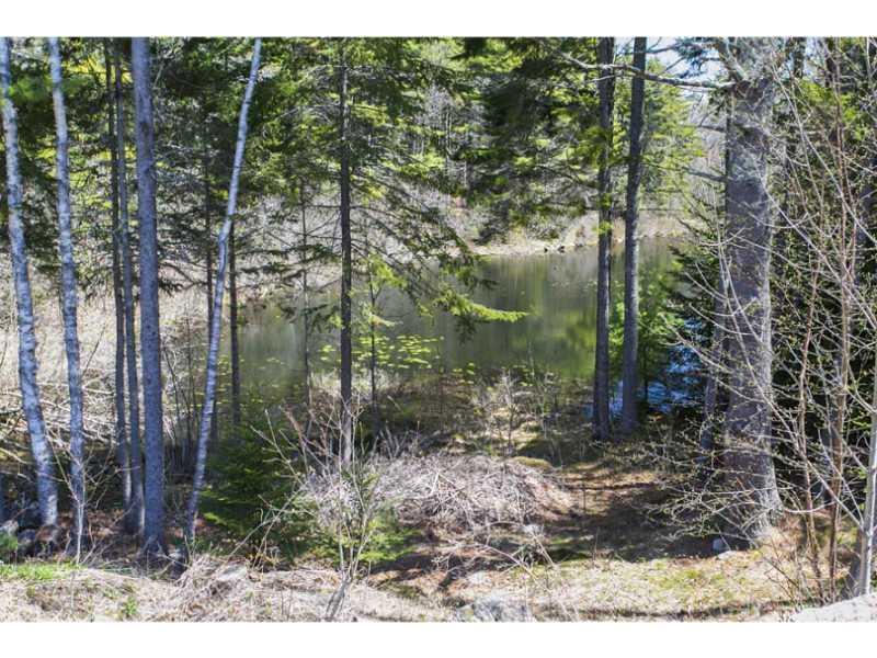 69 Lakeview Road Boothbay Harbor, ME 04575 - Photo 25 of 26 View. View down to the pond