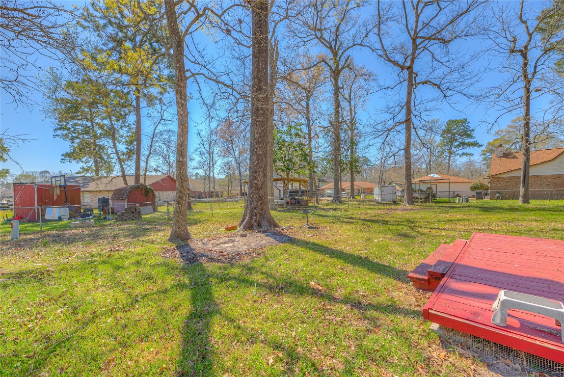 25634 Chestnut Lane Splendora, TX 77372 - Photo 28 of 45 a view of a park with large trees