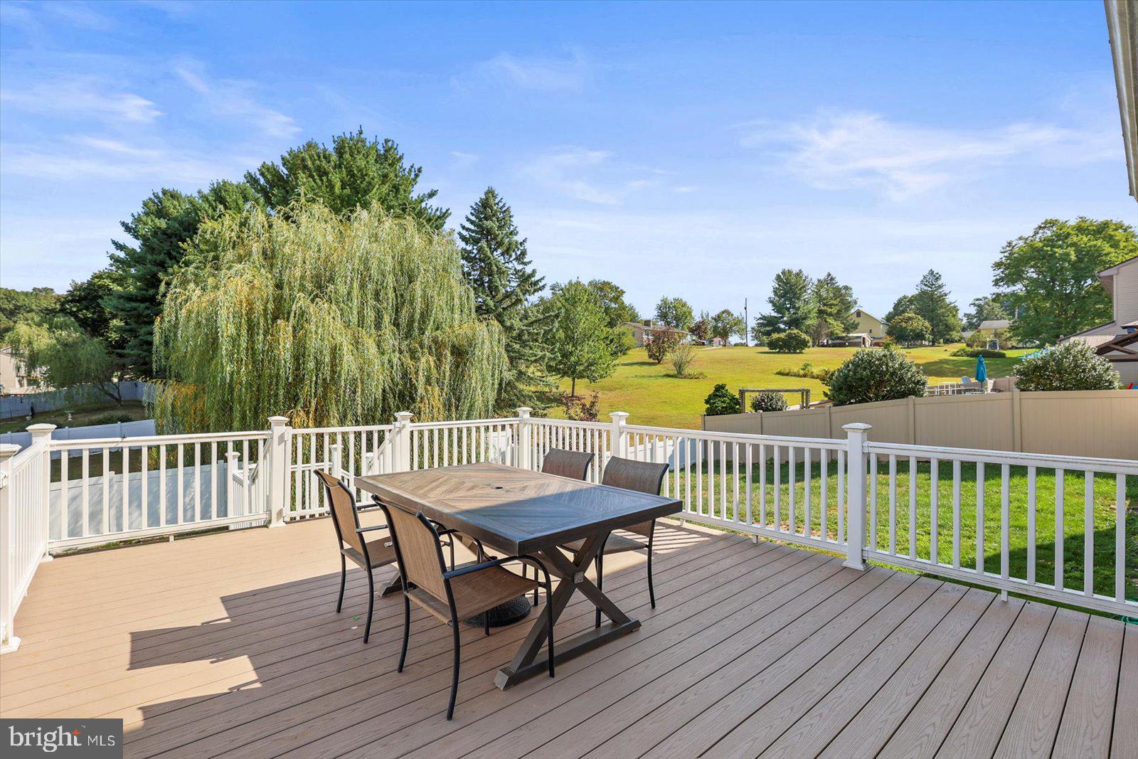 113 Timber Lane Hanover, PA 17331 - Photo 39 of 43 a view of a wooden deck with furniture