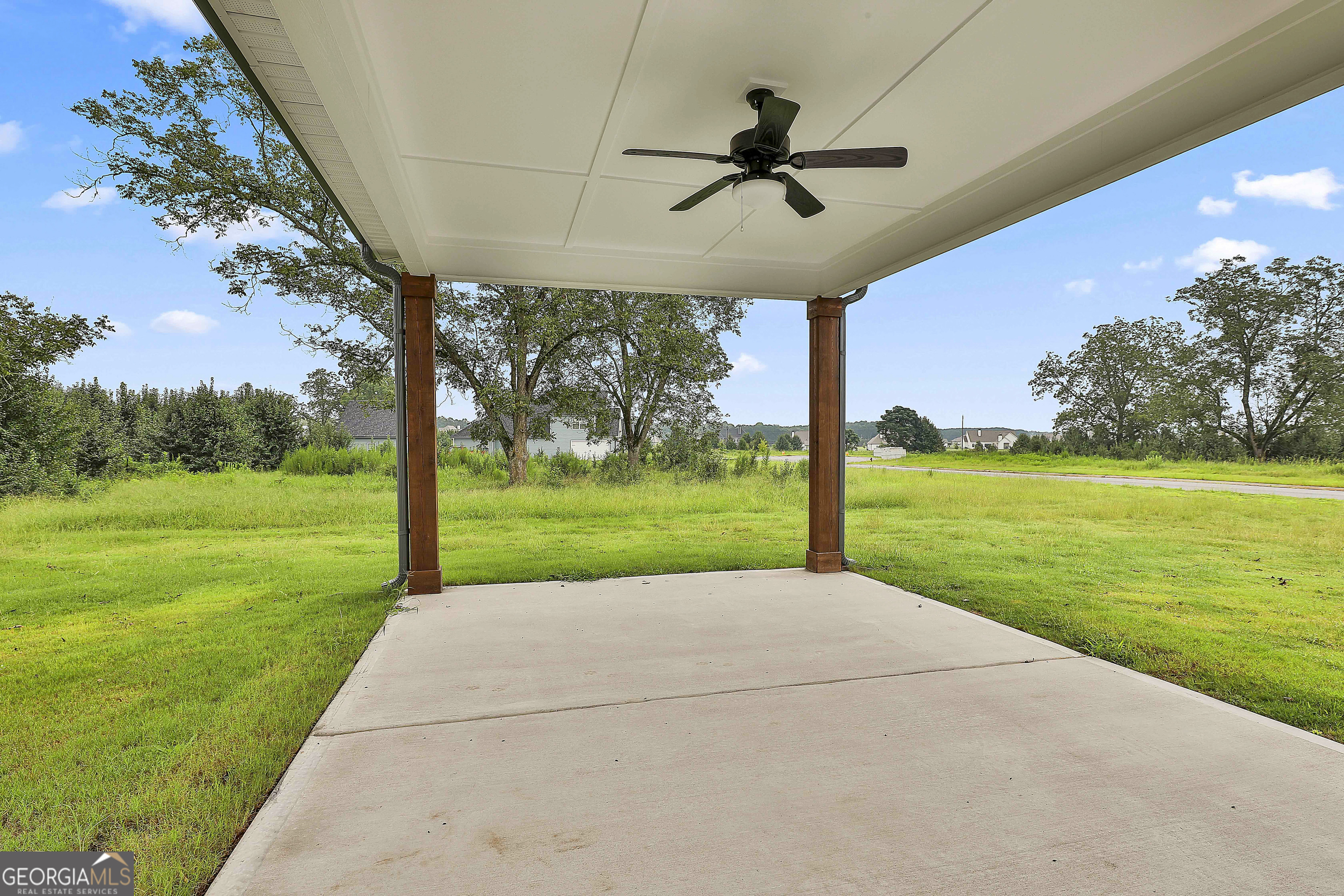 291 Grove Park, Unit 90 Senoia, GA 30276 - Photo 49 of 53 a view of a porch with a big yard