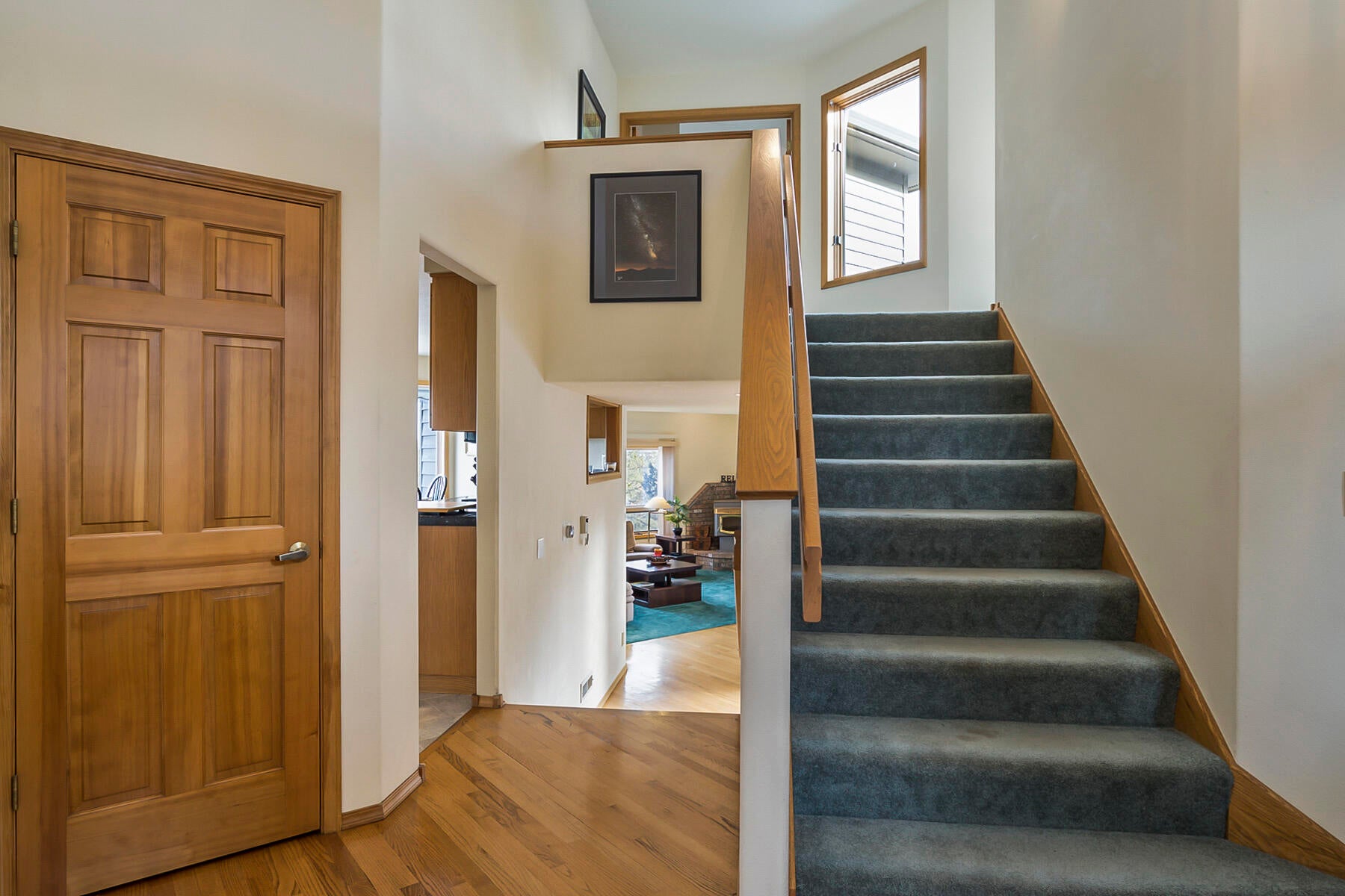 3808 Northwest Summerfield Road Bend, OR 97703 - Photo 27 of 38 Stairs leading to upper level