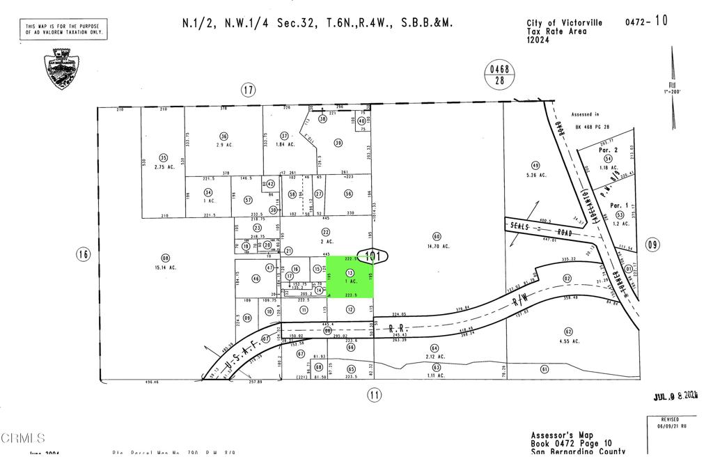 17550 Rancho Road Victorville, CA 92394 - Photo 14 of 27 Rancho Road Parcel Map Lot 13