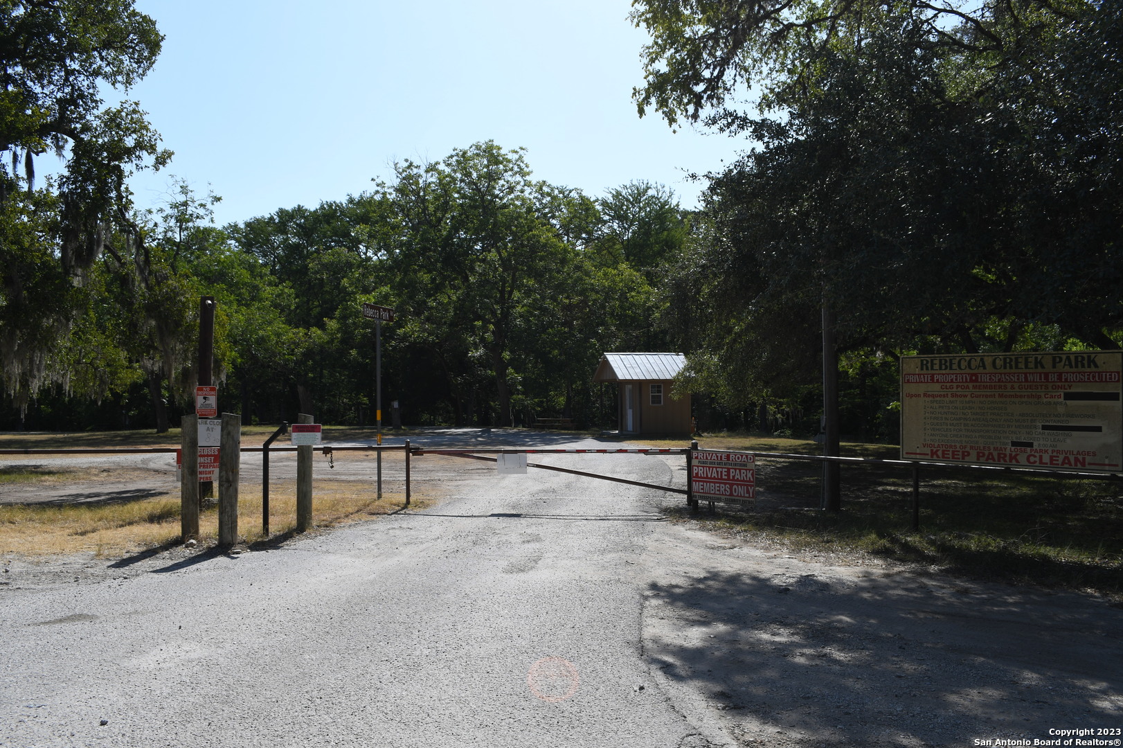 1738 Cave Drive Spring Branch, TX 78070 - Photo 7 of 12 a view of a backyard with swimming pool