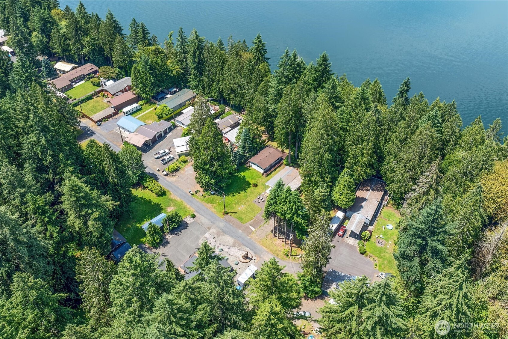 304 Winston Creek Road, Unit B10L3 Mossyrock, WA 98564 - Photo 26 of 30 an aerial view of a house with a yard basket ball court and outdoor seating