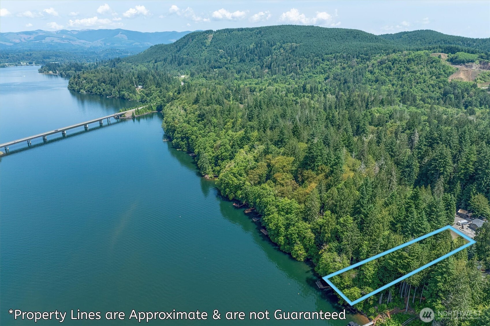 304 Winston Creek Road, Unit B10L3 Mossyrock, WA 98564 - Photo 27 of 30 a view of a lush green forest with a lake