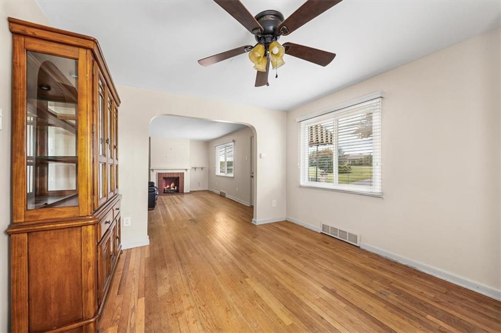 2164 Brodhead Road Aliquippa, PA 15001 - Photo 11 of 28 wooden floor in an empty room with a window