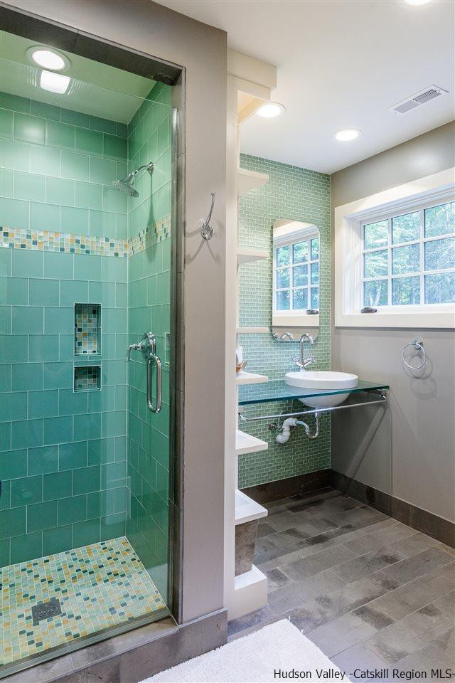 4644 Atwood Road Stone Ridge, NY 12484 - Photo 13 of 26 a bathroom with a sink toilet and shower