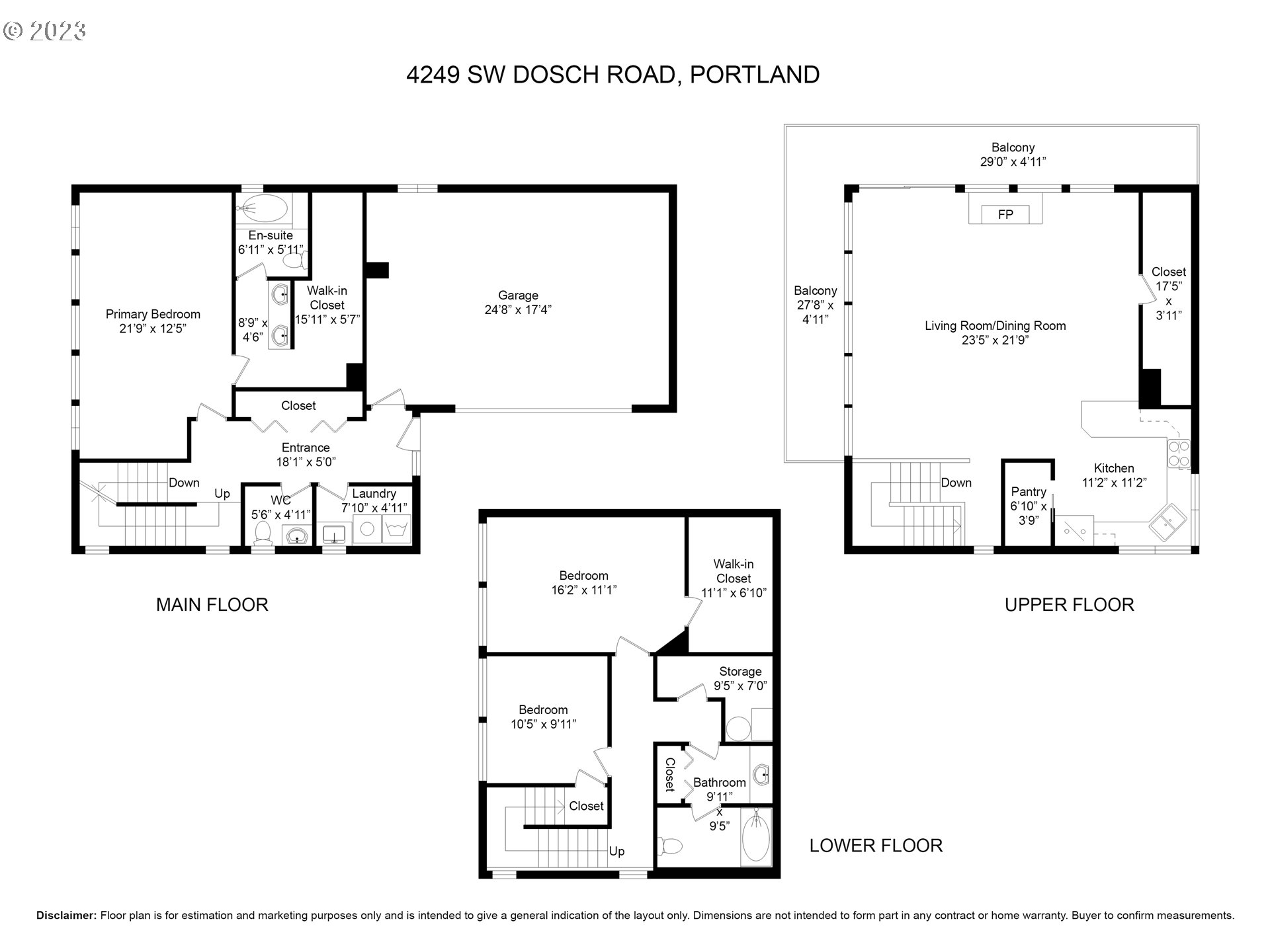 4249 Southwest Dosch Road Portland, OR 97239 - Photo 45 of 45 Gallery Image 45