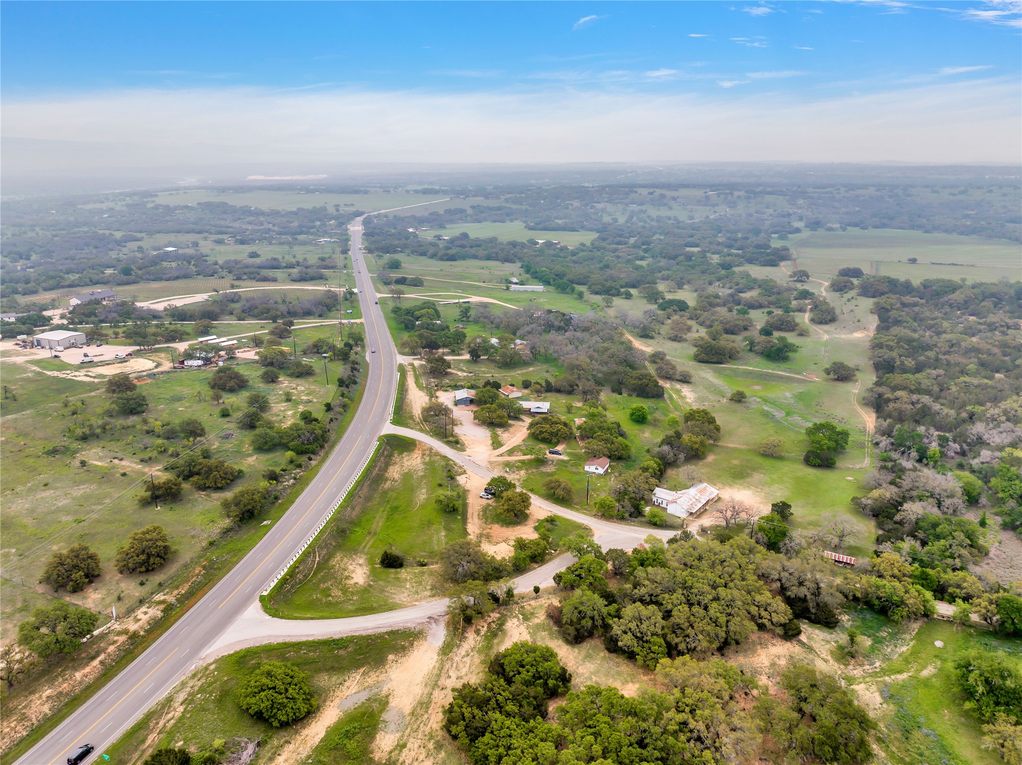 This property fronts Highway 290.
