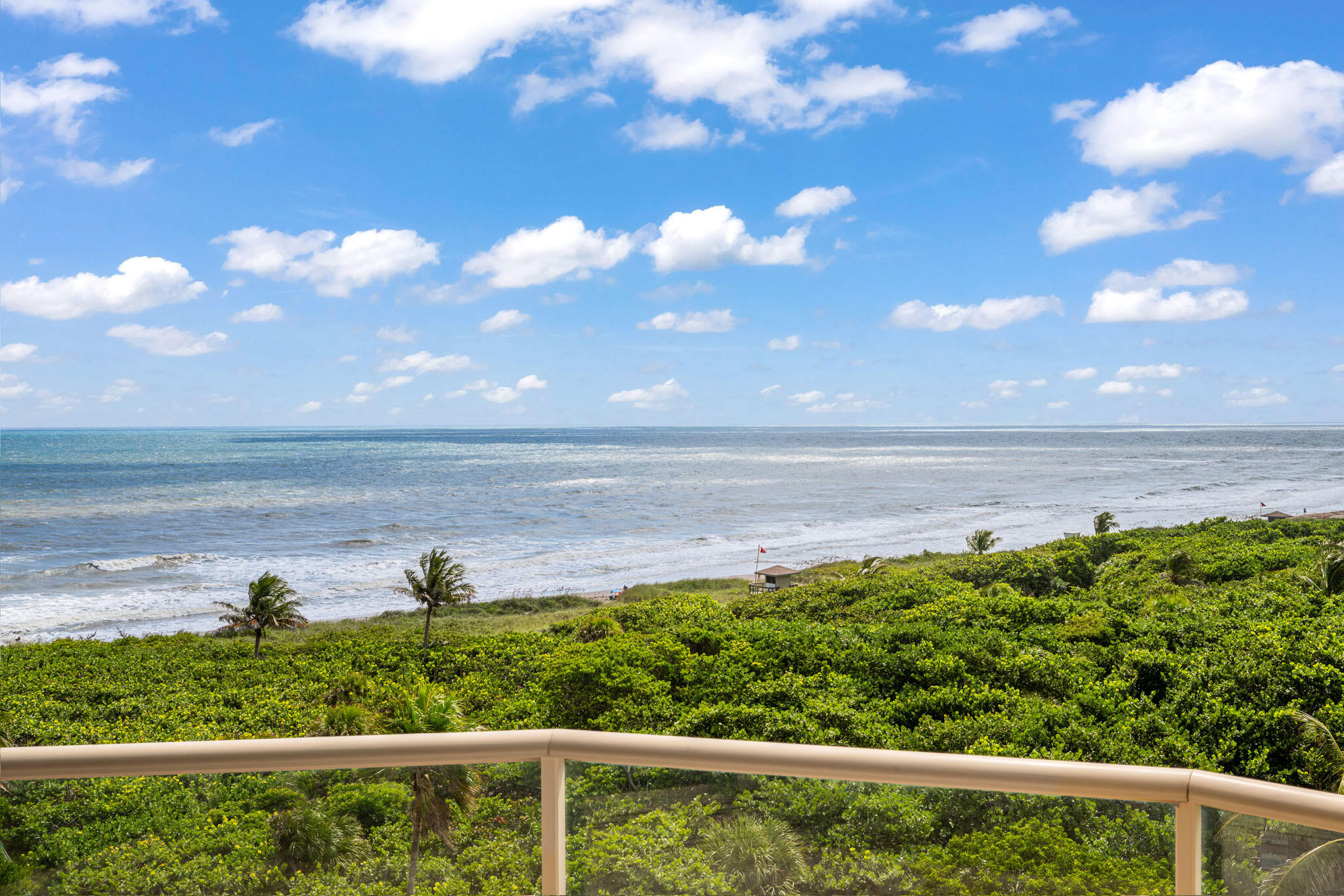 3920 North Ocean Drive, Unit 7A Singer Island, FL 33404 - Photo 15 of 35 a view of a lake from a balcony