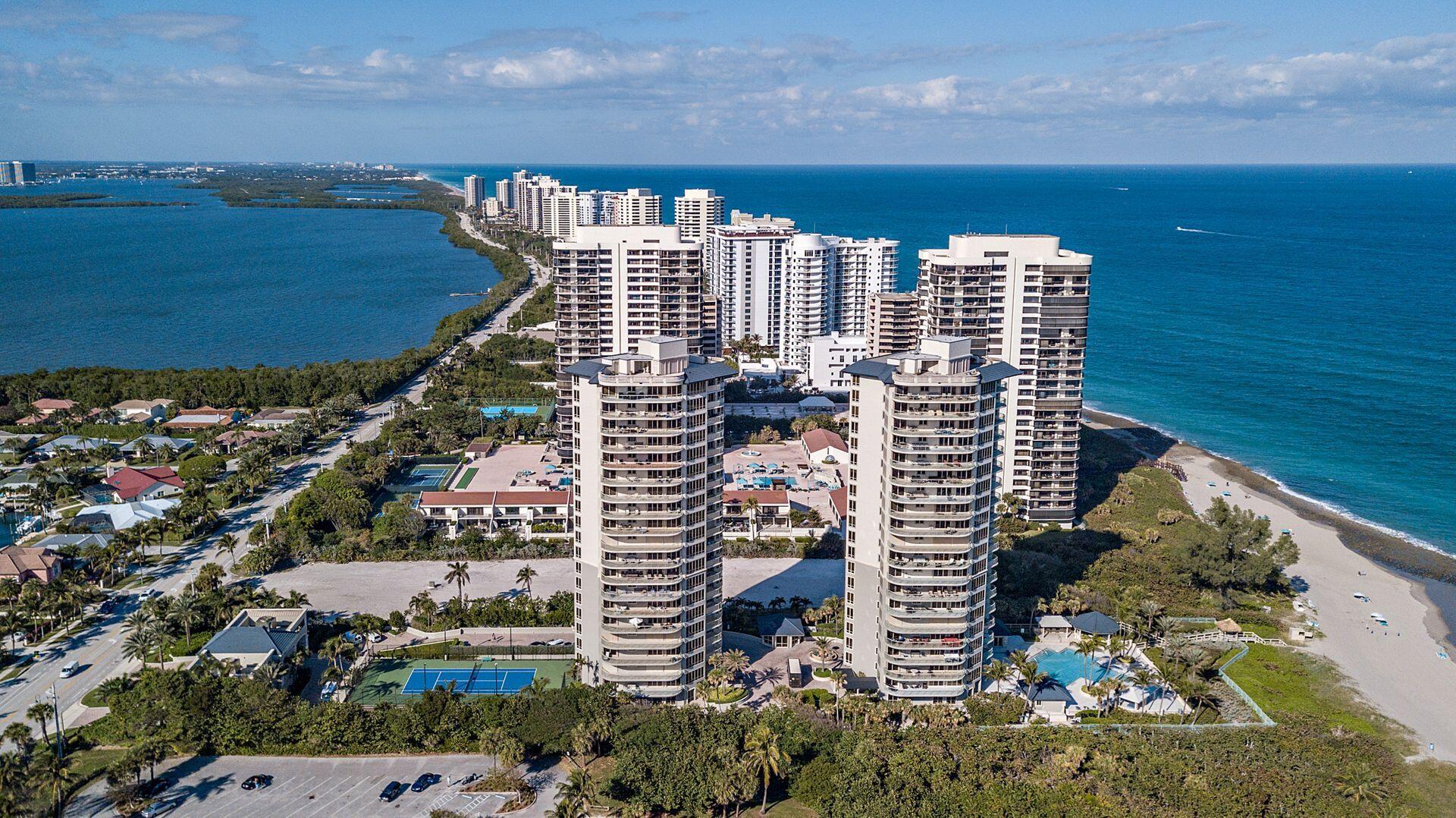 3920 North Ocean Drive, Unit 7A Singer Island, FL 33404 - Photo 33 of 35 a city view with tall buildings