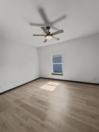 wooden floor in an empty room