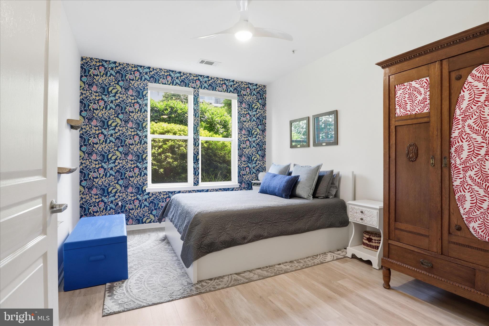 12001 Market Street, Unit 177 Reston, VA 20190 - Photo 14 of 63 Lovely Primary Bedroom-serene foliage view.