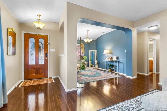 a view of a living room