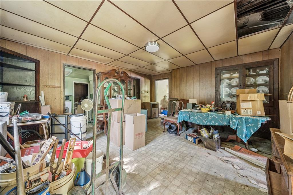 5601 Duncan Street Pittsburgh, PA 15201 - Photo 3 of 14 a view of a dining room with furniture window and outside view