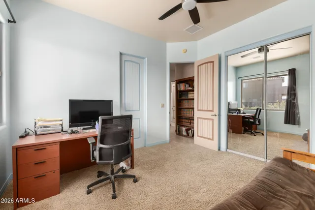 a view of a lake with a mountain