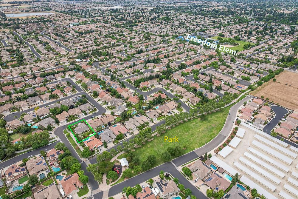 3235 Rall Avenue Clovis, CA 93619 - Photo 32 of 33 an aerial view of a city
