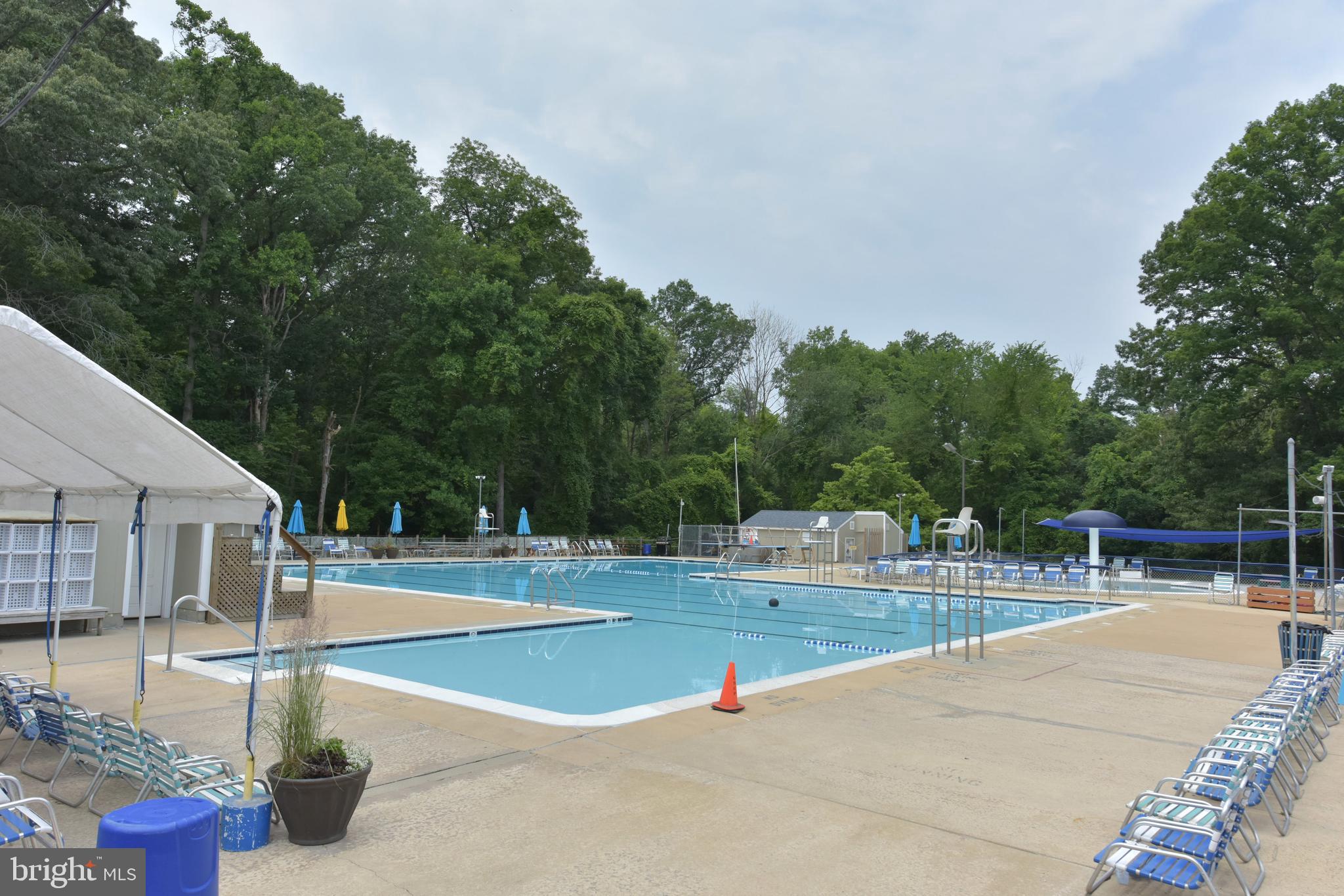 8021 Ellet Road Springfield, VA 22151 - Photo 36 of 53 a view of a swimming pool with a patio
