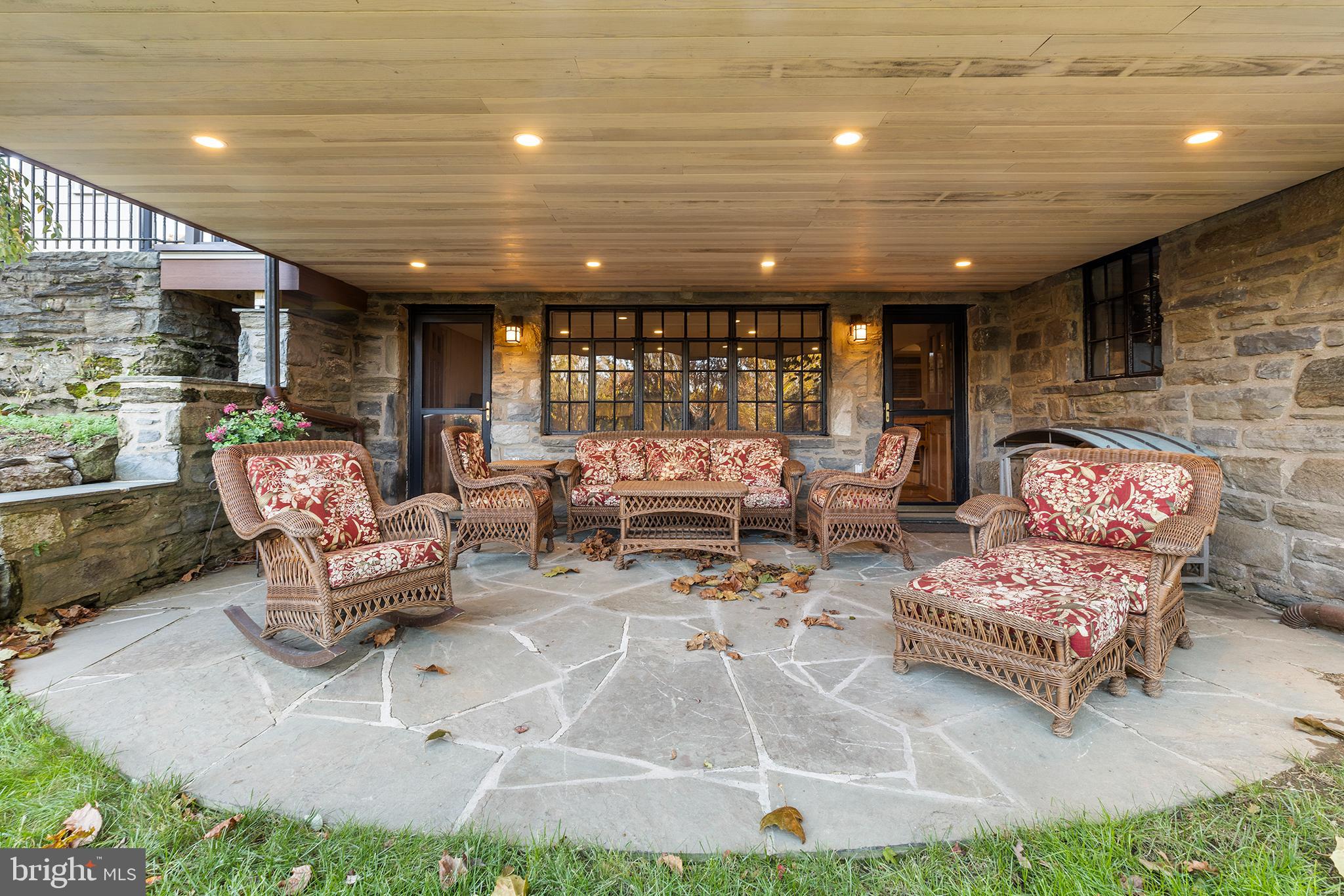 653-655 Andover Road Newtown Square, PA 19073 - Photo 32 of 45 Lower level patio opens to finished basement