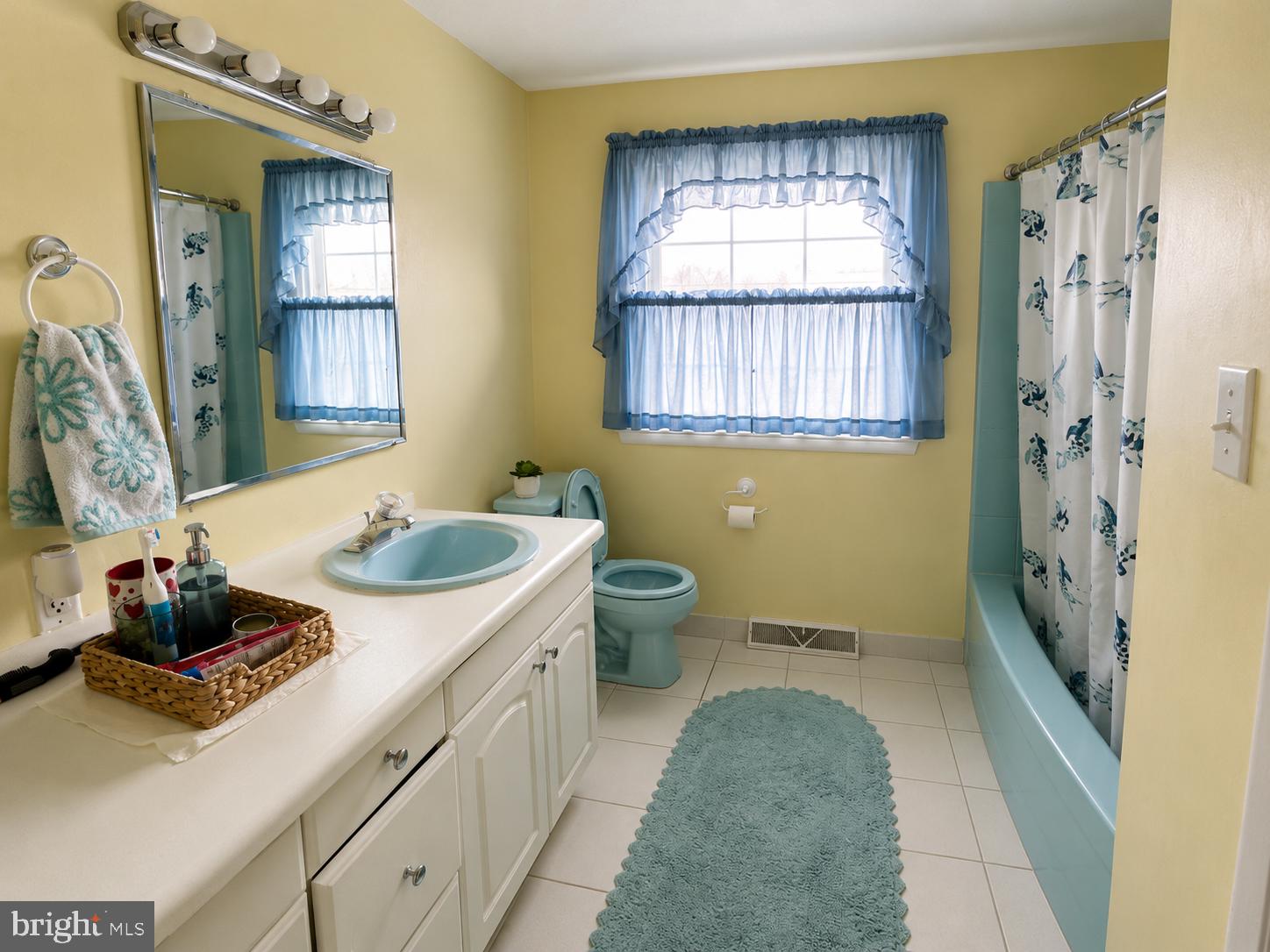 321 Surrey Road Cherry Hill, NJ 08002 - Photo 11 of 24 a bathroom with a granite countertop sink a toilet a window and shower