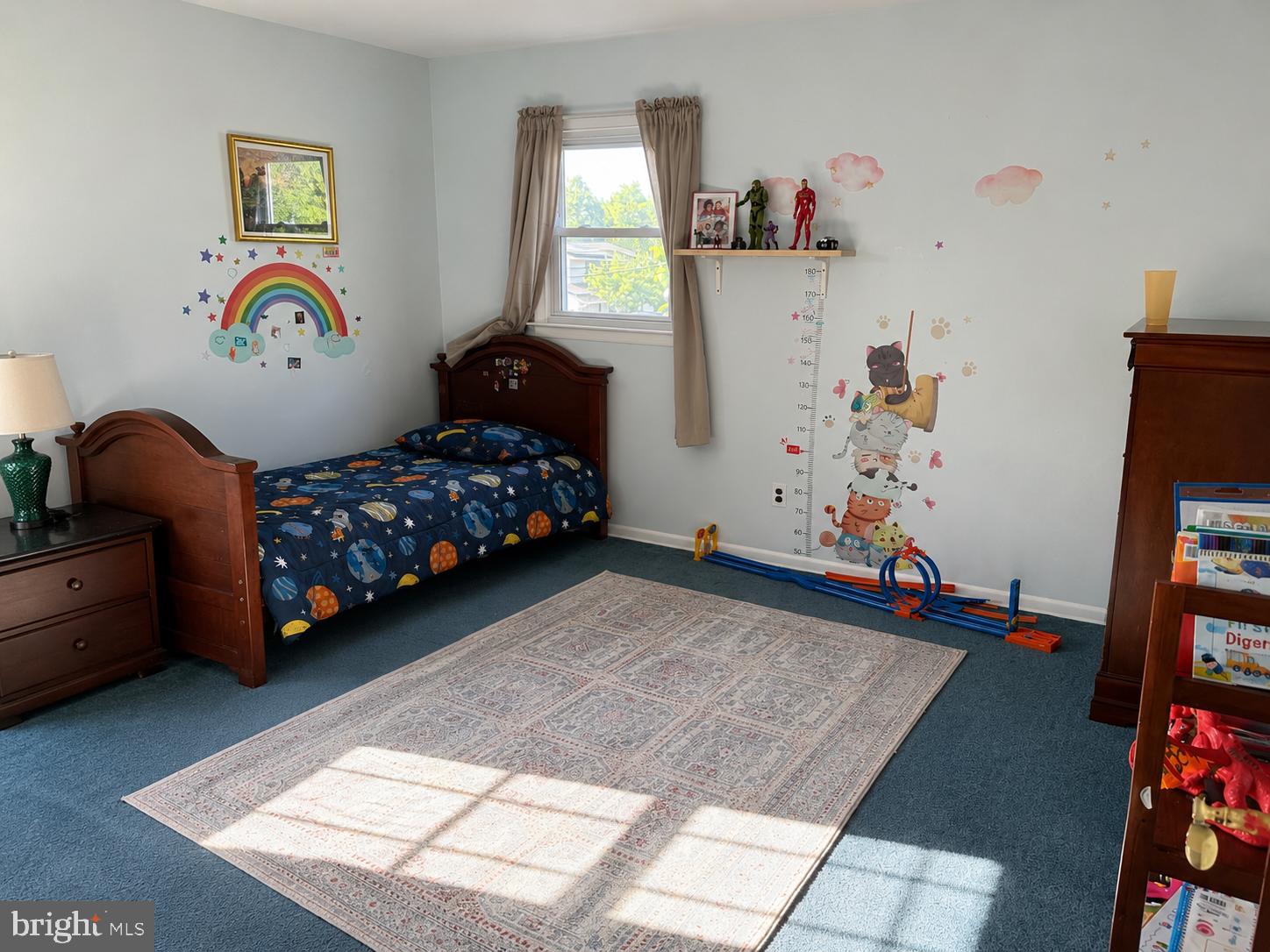 321 Surrey Road Cherry Hill, NJ 08002 - Photo 12 of 24 a bedroom with a bed and a dresser in it
