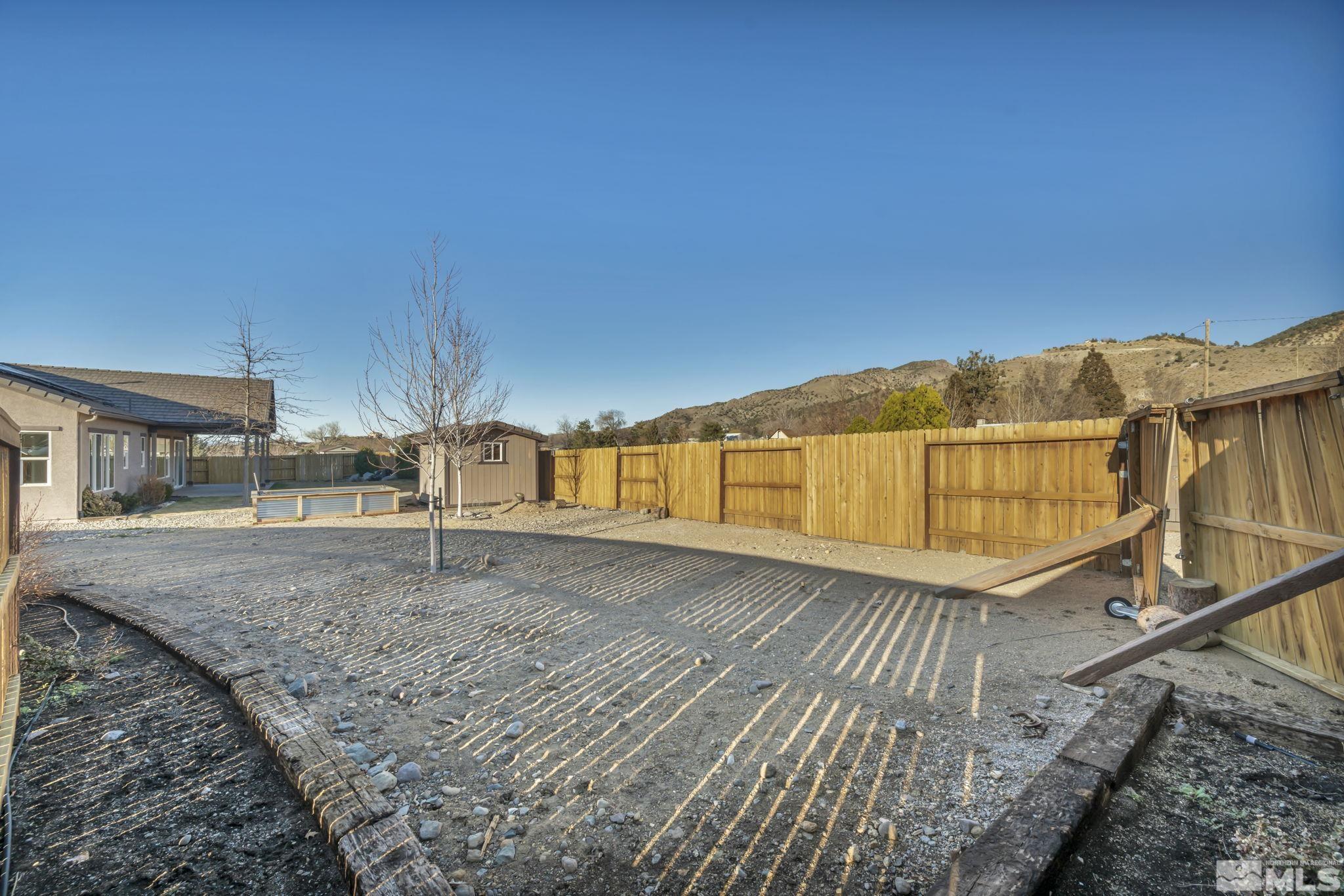 14264 Silver Moon Court Reno, NV 89521 - Photo 32 of 39 a view of a backyard