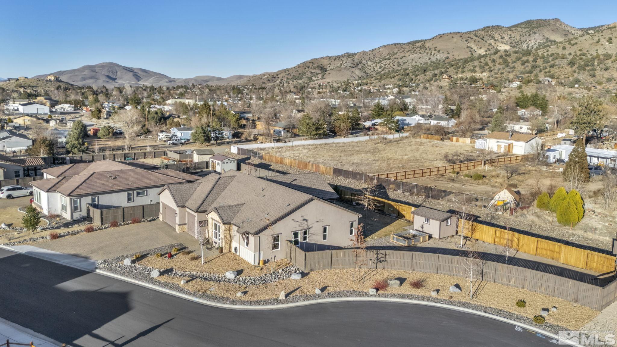 14264 Silver Moon Court Reno, NV 89521 - Photo 36 of 39 a view of a house with a mountain