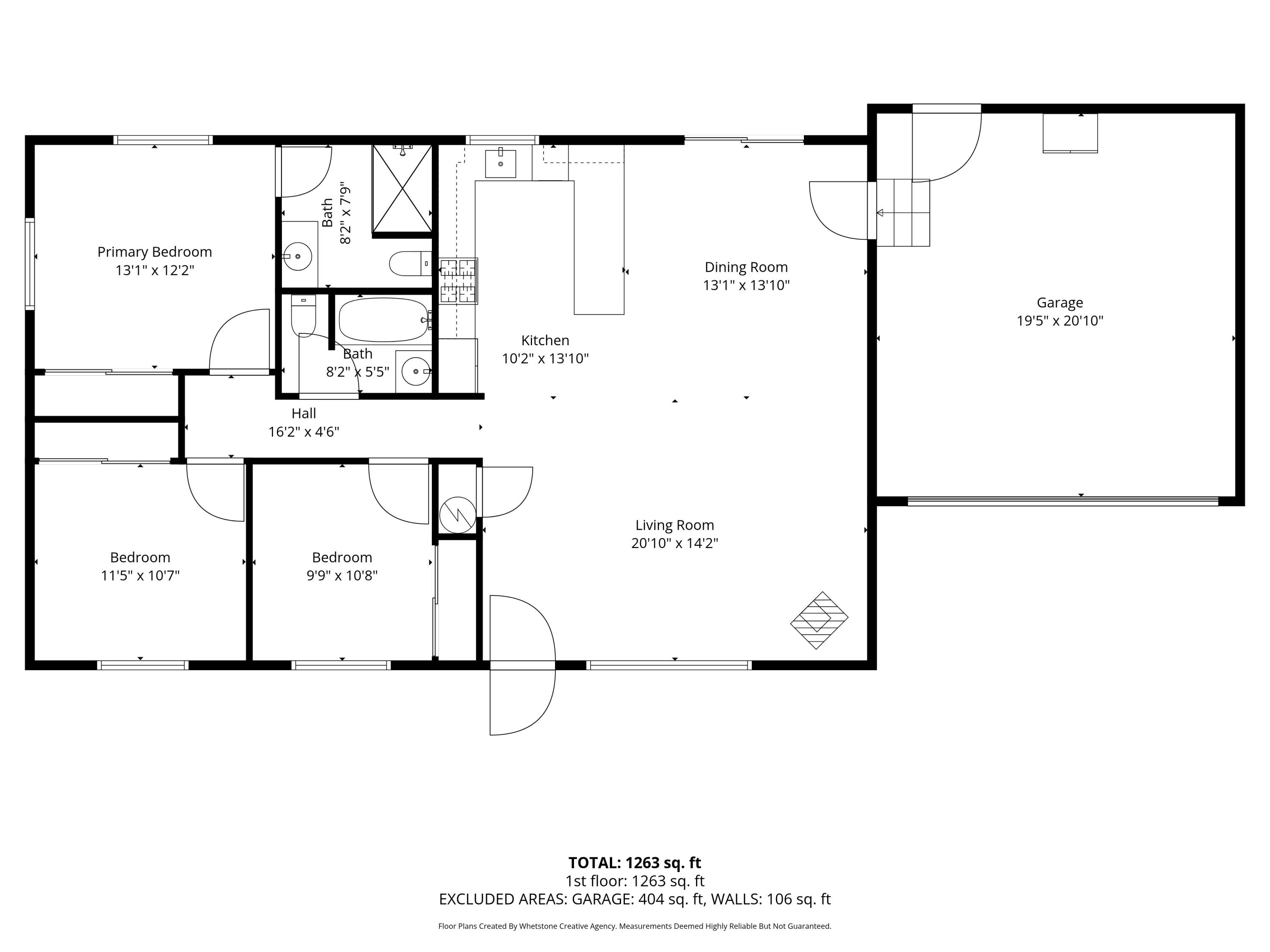 2573 Reeves Creek Road Selma, OR 97538 - Photo 41 of 41 41 FloorPlan - All Floors, With Dimensio