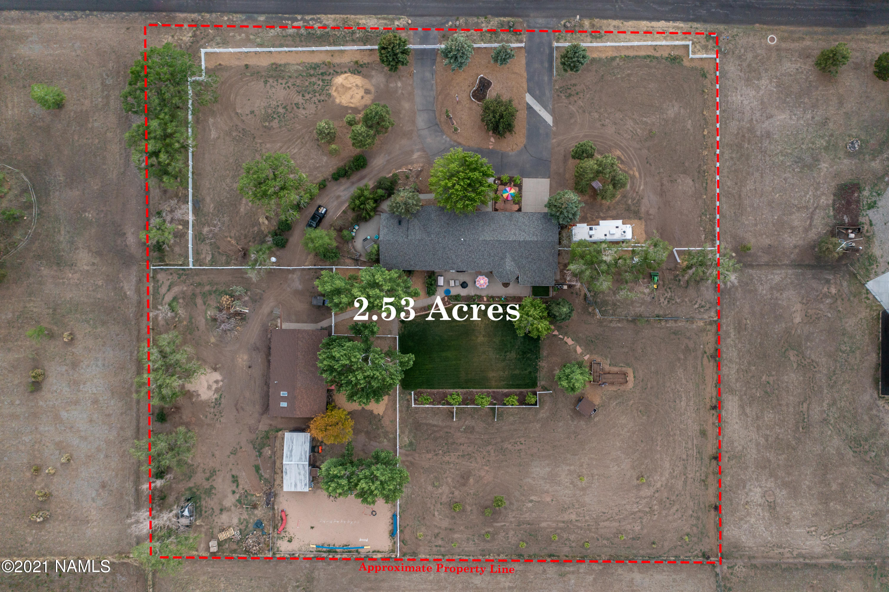 11025 Rodeo Road Flagstaff, AZ 86004 - Photo 22 of 23 Aerial View
