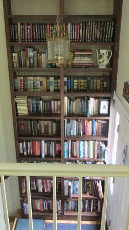 9 Highland Road Merrimac, MA 01860 - Photo 17 of 20 a bookshelf with stainless steel appliances a shelf and a shelf