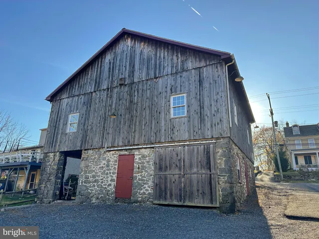 a backyard of a house