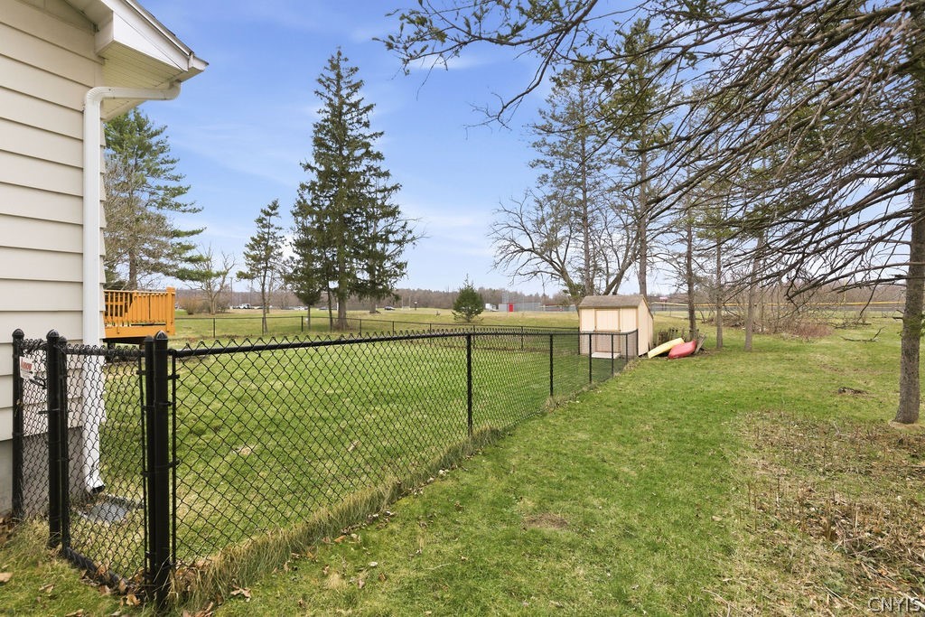 7017 Bolivar Road Sullivan, NY 13037 - Photo 27 of 40 The backyard has a fence with a gate next to the g