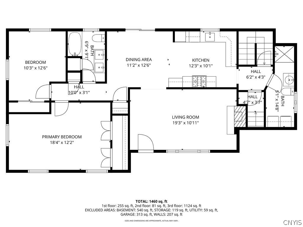 7017 Bolivar Road Sullivan, NY 13037 - Photo 40 of 40 This floor plan is for illustrative purposes. The