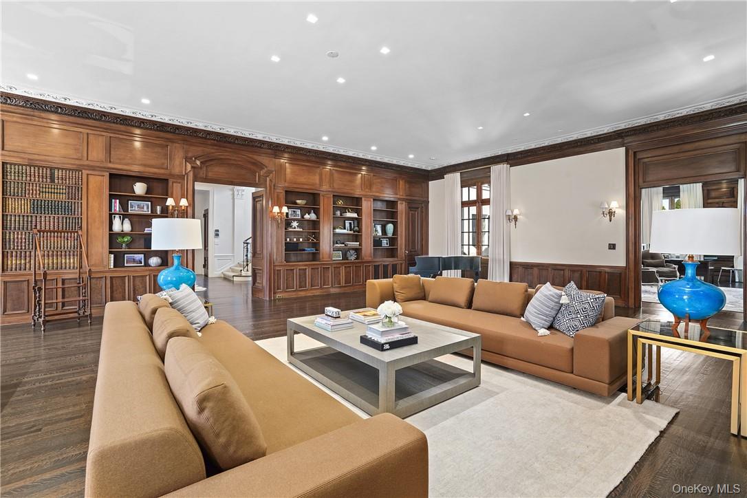 99 Mamaroneck Road Scarsdale, NY 10583 - Photo 12 of 35 Oversized formal living space with built-ins.