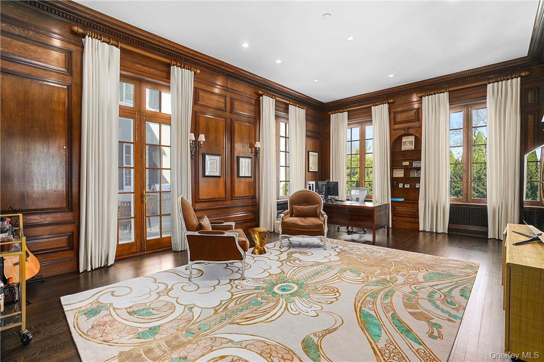 99 Mamaroneck Road Scarsdale, NY 10583 - Photo 14 of 35 Home Office/Study open to the Living Room
