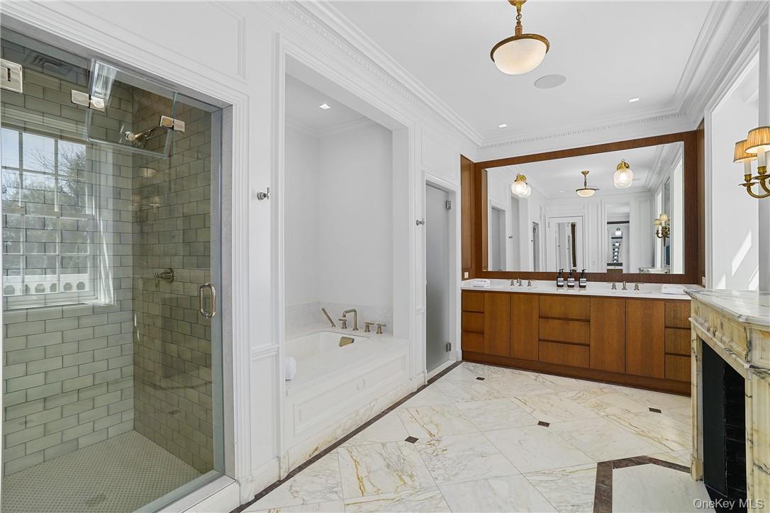 99 Mamaroneck Road Scarsdale, NY 10583 - Photo 18 of 35 Spa bathroom also has a steam shower and soaking tub