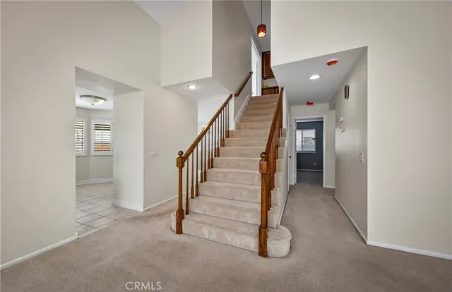 a view of entryway and hall