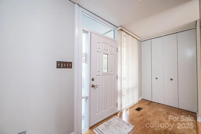 a view of closet area