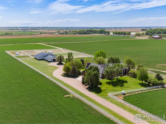 a view of a lake with a big yard